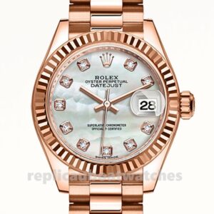 Replica Rolex Datejust 28mm Ladies m279175-0017 President Bracelet/Jubilee Bracelet